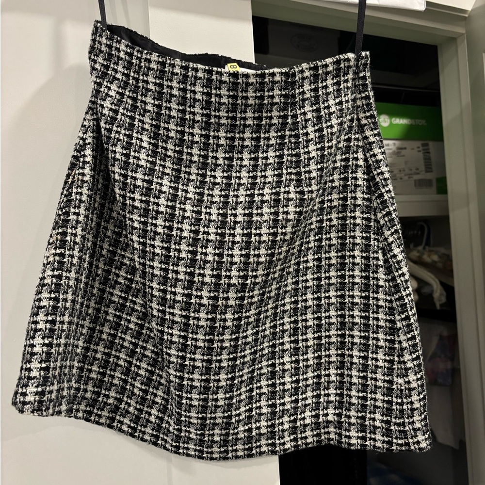 Babaton Tweed Mini Skirt